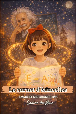 alt="Couverture Emma et les Grands Dys - le carnet d'etincelle"