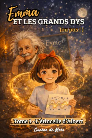 alt="Couverture Emma et les Grands Dys - Tome 1 L'Étincelle d'Albert"