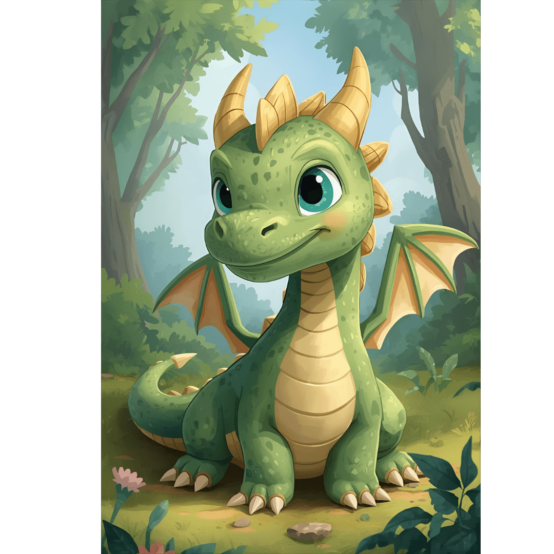 Bouffiglace le dragon — Village des Chiffres